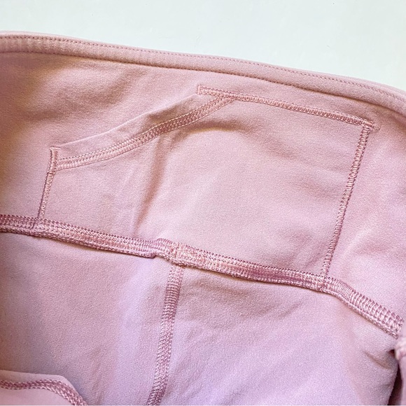 Lululemon mauve pink zen expression reveal crop legging - Picture 6 of 14